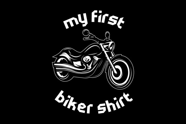  my first biker shirt: perfekt für die nächste...