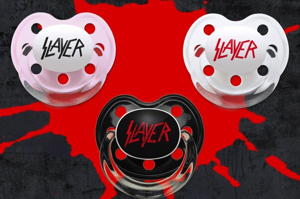World exclusive: The first SLAYER pacifier! - World exclusive: The first SLAYER pacifier!