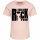 I will rock you - Girly shirt, pale pink, black, 164