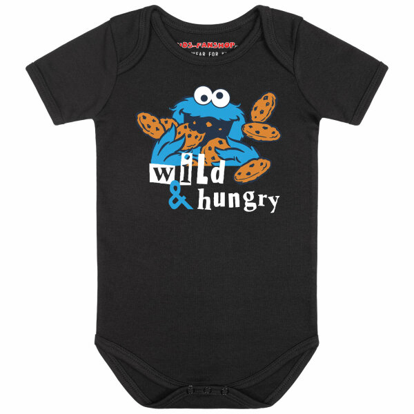 Krümelmonster (wild & hungry) Baby Strampler
