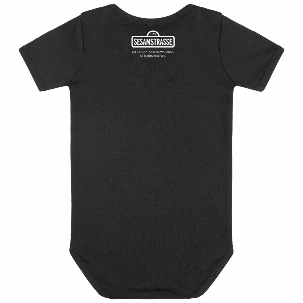 Krümelmonster (wild & hungry) - Baby bodysuit, black, multicolour, 68/74