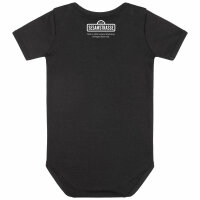 Krümelmonster (wild & hungry) - Baby bodysuit, black, multicolour, 68/74