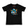 Krümelmonster (wild & hungry) - Kinder T-Shirt, schwarz, mehrfarbig, 104