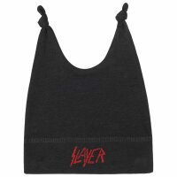 Slayer (Logo) - Baby Mützchen, schwarz, rot, one size