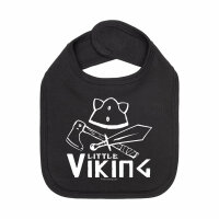 Little Viking - Baby bib - black - white - one size