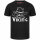 Little Viking - Kinder T-Shirt, schwarz, weiß, 104