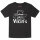 Little Viking - Kinder T-Shirt, schwarz, weiß, 104