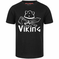 Little Viking - Kids t-shirt - black - white - 116