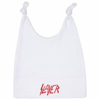 Slayer (Logo) - Baby cap, white, red, one size