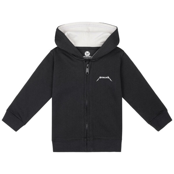 Metallica (Crosshorns) - Baby zip-hoody, black, multicolour, 80/86