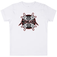 Metallica (Crosshorns) - Baby T-Shirt - weiß -...