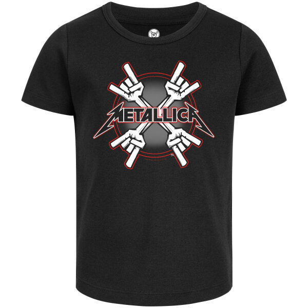 Metallica (Crosshorns) - Girly shirt, black, multicolour, 128