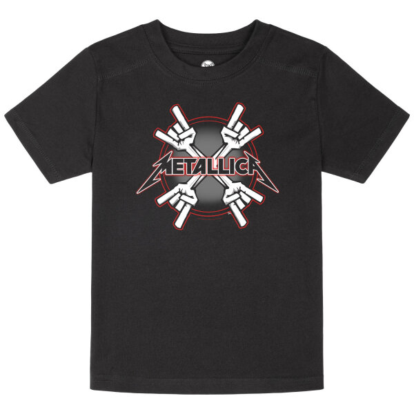 Metallica (Crosshorns) - Kids t-shirt, black, multicolour, 104