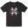 Metallica (Crosshorns) - Kinder T-Shirt, schwarz, mehrfarbig, 104