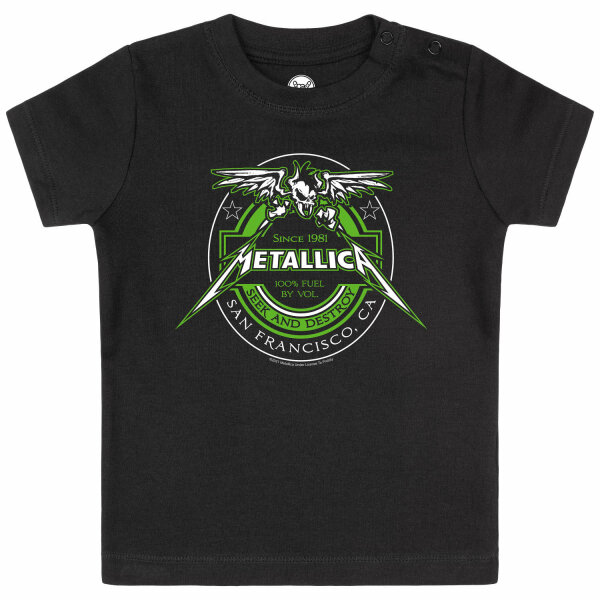 Metallica (Fuel) - Baby t-shirt, black, multicolour, 80/86