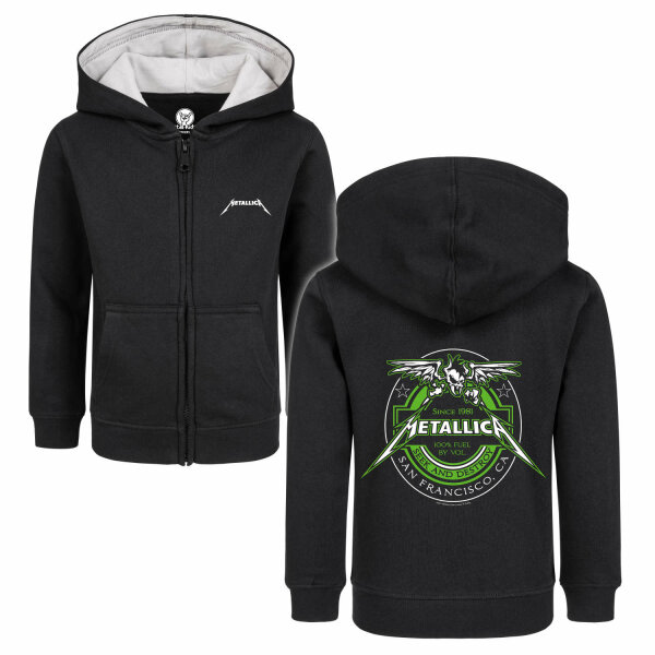 Metallica (Fuel) - Kids zip-hoody, black, multicolour, 140