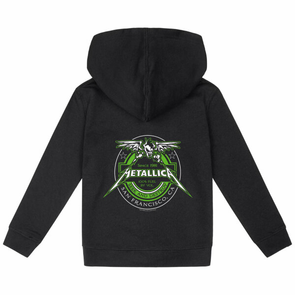 Metallica (Fuel) - Kids zip-hoody, black, multicolour, 140