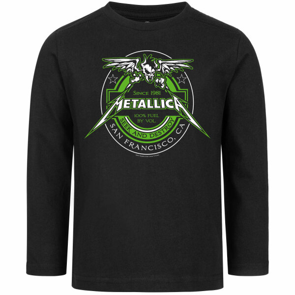 Metallica (Fuel) - Kinder Longsleeve, schwarz, mehrfarbig, 164