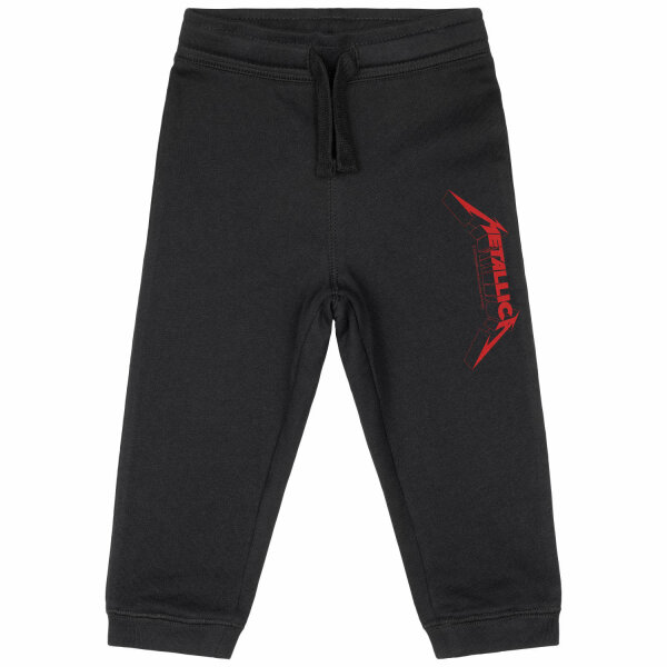 Metallica (Logo) - Baby sweatpants, black, red, 68/74