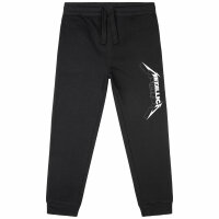 Metallica (Logo) - Kids sweatpants, black, white, 152