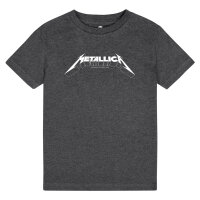 Metallica (Logo) - Kids t-shirt, charcoal, white, 152