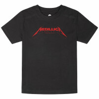 Metallica (Logo) - Kids t-shirt, black, red, 164