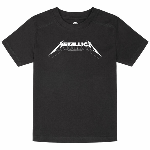 Metallica (Logo) - Kids t-shirt, black, white, 104