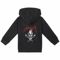 Metallica (Scary Guy) - Baby zip-hoody, black, red/white, 80/86