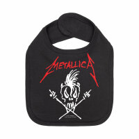 Metallica (Scary Guy) - Baby Lätzchen, schwarz, rot/weiß, one size