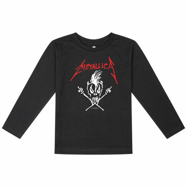 Metallica (Scary Guy) - Kids longsleeve, black, red/white, 104