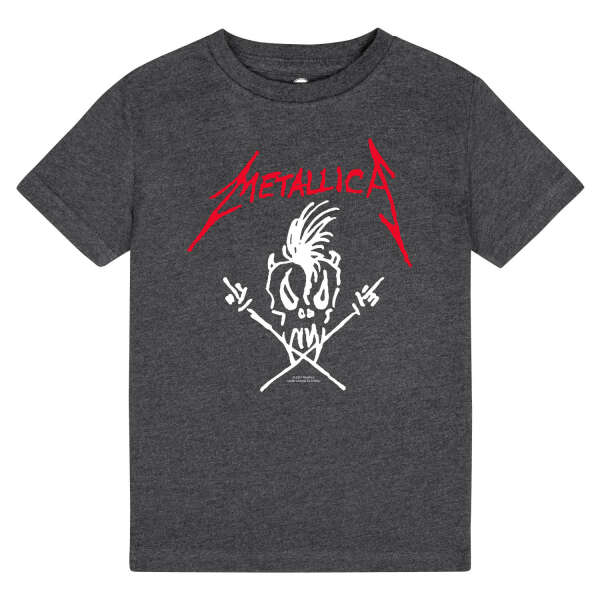 Metallica (Scary Guy) - Kids t-shirt, charcoal, red/white, 104