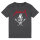 Metallica (Scary Guy) - Kinder T-Shirt, charcoal, rot/weiß, 152