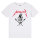 Metallica (Scary Guy) - Kinder T-Shirt, weiß, schwarz/rot, 116