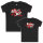 Mr. Hurley & Die Pulveraffen (Ach ja?!) - Baby T-Shirt, schwarz, rot/weiß, 68/74