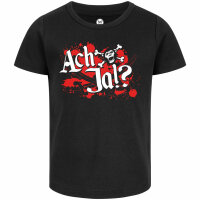 Mr. Hurley & Die Pulveraffen (Ach ja?!) - Girly shirt, black, red/white, 140