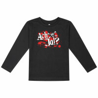 Mr. Hurley & Die Pulveraffen (Ach ja?!) - Kids longsleeve, black, red/white, 140