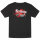 Mr. Hurley & Die Pulveraffen (Ach ja?!) - Kinder T-Shirt, schwarz, rot/weiß, 104