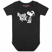 Peanuts (Ready to Rock) - Baby bodysuit, black, multicolour, 56/62