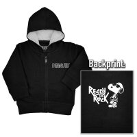 Peanuts (Ready to Rock) - Baby zip-hoody, black, multicolour, 56/62