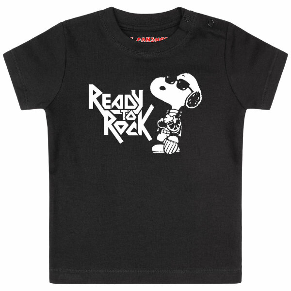 Peanuts (Ready to Rock) - Baby t-shirt, black, multicolour, 68/74