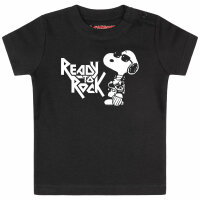 Peanuts (Ready to Rock) - Baby t-shirt, black, multicolour, 80/86