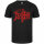 Death (Logo) - Kids t-shirt, black, red, 116