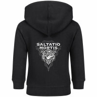 Saltatio Mortis (Dragon Triangle) - Baby zip-hoody, black, white, 56/62