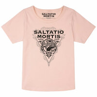 Saltatio Mortis (Dragon Triangle) - Girly shirt, pale pink, black, 140