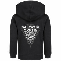 Saltatio Mortis (Dragon Triangle) - Kids zip-hoody, black, white, 104
