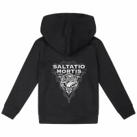 Saltatio Mortis (Dragon Triangle) - Kids zip-hoody, black, white, 128