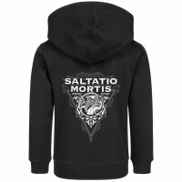 Saltatio Mortis (Dragon Triangle) - Kids zip-hoody, black, white, 140