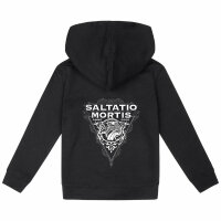 Saltatio Mortis (Dragon Triangle) - Kids zip-hoody, black, white, 152