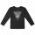 Saltatio Mortis (Dragon Triangle) - Kids longsleeve, black, white, 116