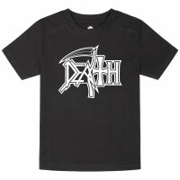 Death (Logo) - Kids t-shirt, black, white, 164